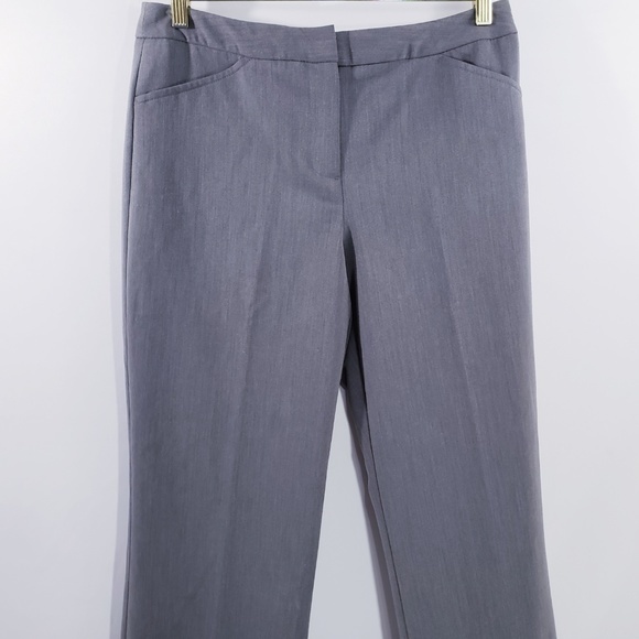 Nicole Miller New York Gray Wide Leg Trouser Dress - Picture 6 of 8